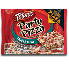 (image for) Pizza Totino's Triple Meat AF 10.5 oz